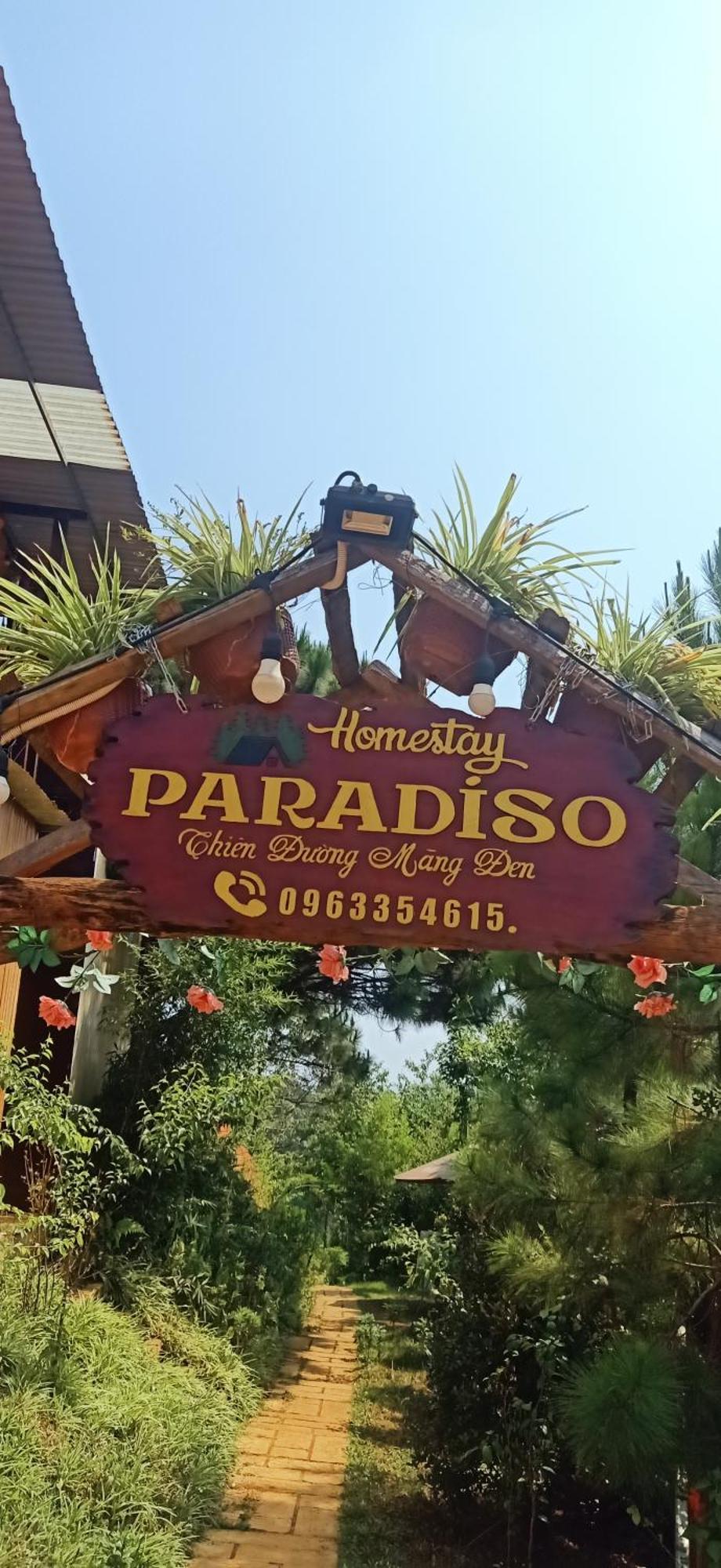 Paradiso Homestay Mangden Kon Von Kla Dış mekan fotoğraf